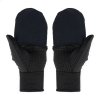 smartwool active fleece wind mitten black 04