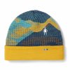 Smartwool K THERMAL MERINO REVERSIBLE CUFFED BEANIE blueberry mtn scape