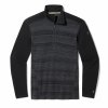 Smartwool CLASSIC THERMAL MERINO BL 1/4 ZIP B black color shift