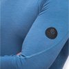 SENSOR MERINO AIR pánské triko dl.rukáv riviera blue4