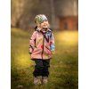 Unuo, Dětská softshellová bunda s fleecem Basic, Meruňková, Fantazie (Velikost 80/86)