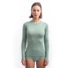 sensor merino air damske triko dl rukav basil green2