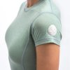 sensor merino air damske triko kr rukav basil green3