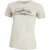 Lasting dámské merino triko s tiskem GALINA béžové (Velikost L)