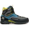 garmont akron mid gtx fin blue sheen yellow2