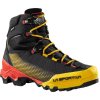 la sportiva aequilibrium st gtx black yellow