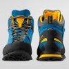 la sportiva boulder x mid gtx blue yellow5