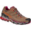 la sportiva ultra raptor ii leather wide gtx women taupe red plum w