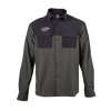 FT UNISEX RIDER LONG SLEEVE SHIRT OLIVE GREENBLACK