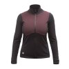 FT WOMEN'S CROSS POINT HYBRID JACKET TRUE BLACKPORT RED