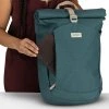 osprey arcane roll top pack nirvana blue heather9