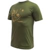 SENSOR MERINO ACTIVE HIKING pánské triko kr.rukáv safari green
