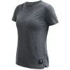sensor merino lite damske triko kr rukav anthracite gray