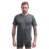 SENSOR MERINO LITE pánské triko kr.rukáv anthracite gray S (Velikost S)