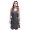 SENSOR MERINO LITE šaty bez rukávu anthracite gray S (Velikost S)
