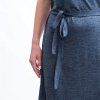 SENSOR MERINO LITE šaty bez rukávu mottled blue S (Velikost S)