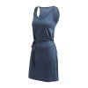 SENSOR MERINO LITE šaty bez rukávu mottled blue S (Velikost S)