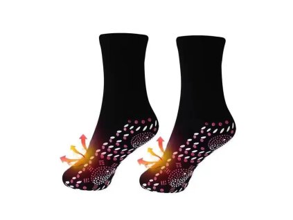 Samozahřívací masážní ponožky, unisex, 3 páry