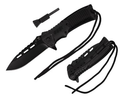 pol pl Noz sprezynowy z krzesiwem HASTAA 01 HS 501 548 1