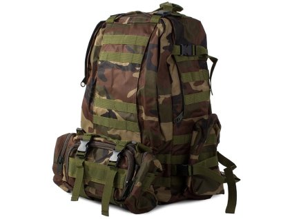Maskáčový batoh Lynx, vojenská kamufláž - 48.5 l (Vyber barvu : Tmavě zelená (NAVY))