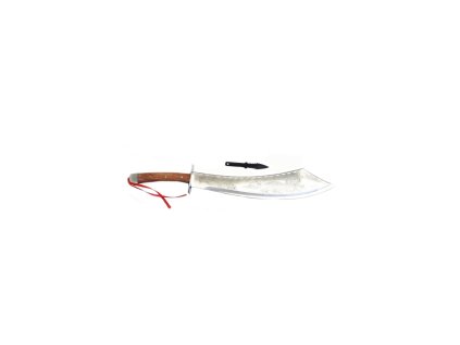43025 2 nerezova maceta zdobena s pouzdrem 64 cm