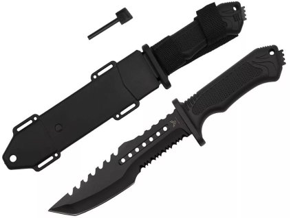43232 2 vojensky survival nuz s kresadlem 31 cm