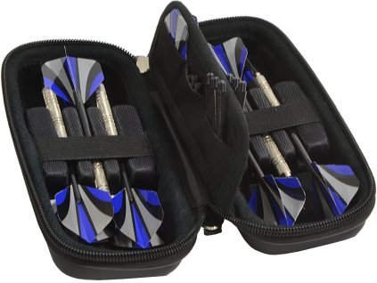 Sada plastových šipek ENERO, 6 ks, modré