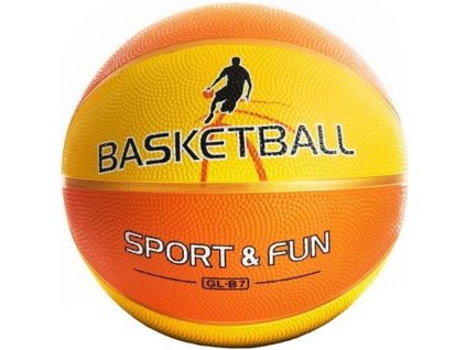 41757 basketbalovy mic velikost 7 zluto oranzovy