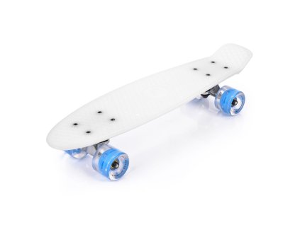 30233 5 pennyboard mtr 56 cm s led kolecky white eagle