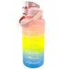 Motivační sportovní láhev 2l, mix barev