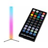 Podlahová rohová RGB LED lampa, s ovladačem