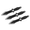 Sada tří vrhacích nožů PUNISHER, 19 cm