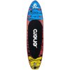 Paddleboard ENERO 300x76x15 cm, do 135 kg, laminovaná PVC deska 2500g/m², černý