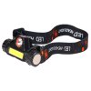 Univerzální USB čelovka, led typu XPE + COB