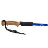 Trekingové hole Nordic Walking s ergonomickou, korkovou rukojetí, 135 cm, 2 ks (Vyber barvu : Modrá)