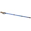Trekingové hole Nordic Walking s ergonomickou, korkovou rukojetí, 135 cm, 2 ks (Vyber barvu : Modrá)