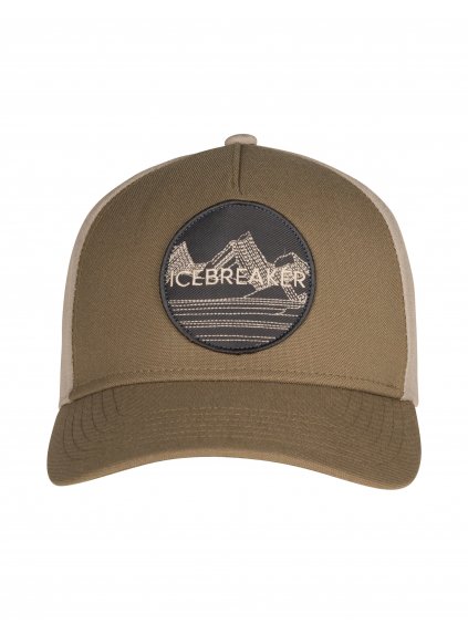 ICEBREAKER Adult Icebreaker Graphic Hat, Flint/British Tan (vzorek)