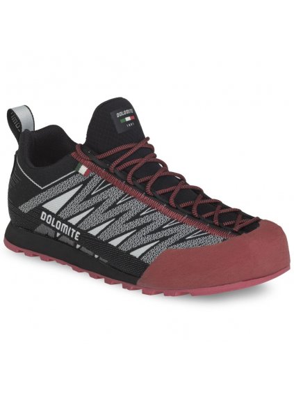 boty DOLOMITE Shoe Velocissima GTX, Pewter Grey/Fiery Red (vzorek)