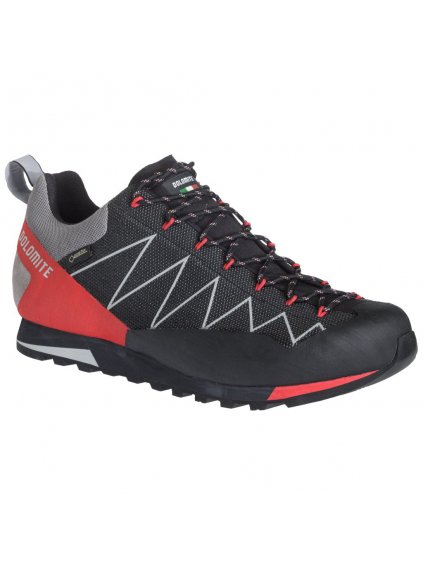 boty DOLOMITE Shoe Crodarossa Lite GTX 2.0, Black/Fiery Red (vzorek)
