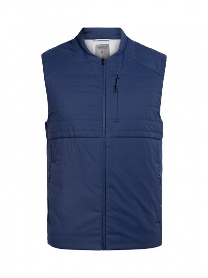 ICEBREAKER Mens Tropos Vest, ESTATE BLUE