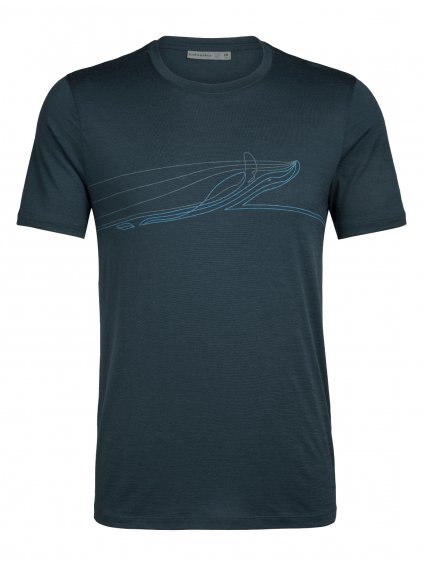 FW20 FIRST LAYER MEN TECH LITE SS CREWE SINGLE LINE WHALE 105159426 1