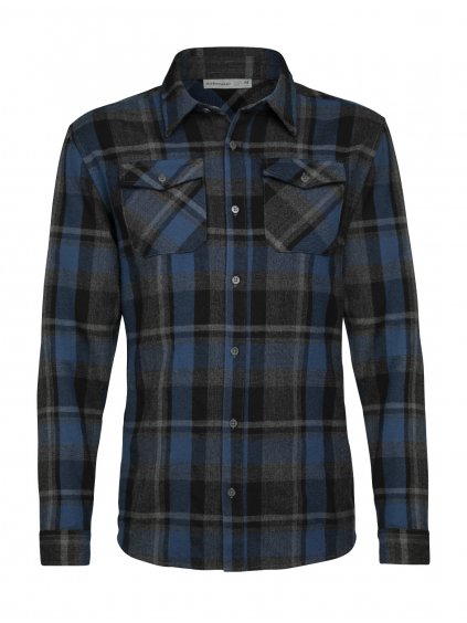 FW20 FIRST LAYER MEN LODGE LS FLANNEL SHIRT 104478A43 1