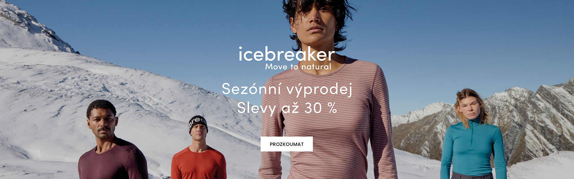 Icebreaker - povánoční výprodej