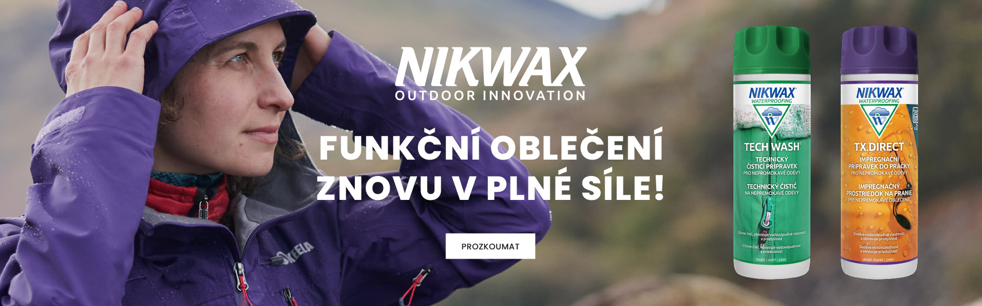 Nikwax Tech Wash + TX. Direct