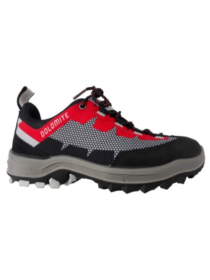 DOLOMITE Shoe Junior Steinbock WT Low, Pewter Grey/Fiery Red (vzorek) (velikost EU 30)
