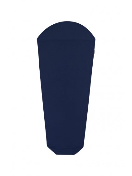 AHOODOSNB PremiumCottonTravelLiner MummyHood Navy 01