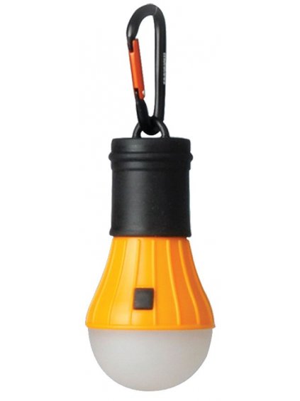 Munkees LED Lamp with 6 LEDs, with Carabiner / Orange