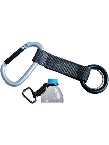 Munkees Carabiner with Bottle Carrier 