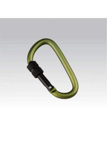 Munkees D-Shape Carabiner with Screw Lock - Ø 6 x 60 mm 