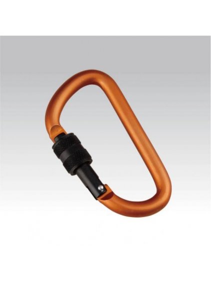 Munkees D-Shape Carabiner with Screw Lock - Ø 8 x 80 mm 